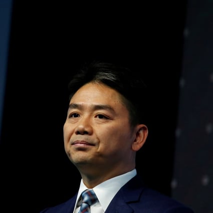 JD.com chief executive Richard Liu Qiangdong’s low profile of late contrasts with previous years when he was seen at events along with other Chinese tech executives. Photo: Reuters