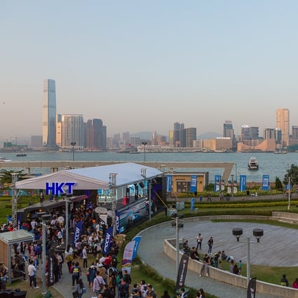 The Allianz E-Village at the Hong Kong E-Prix is significantly larger this time around. Photo: Handout