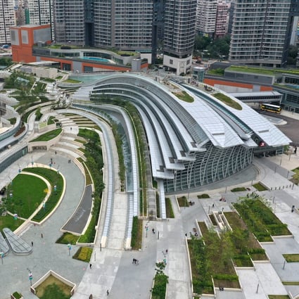 The Hong Kong government plans to sell a 632,917 square foot plot above the West Kowloon terminal of the Guangzhou-Shenzhen-Hong Kong Express Rail Link this year. Photo: Roy Issa