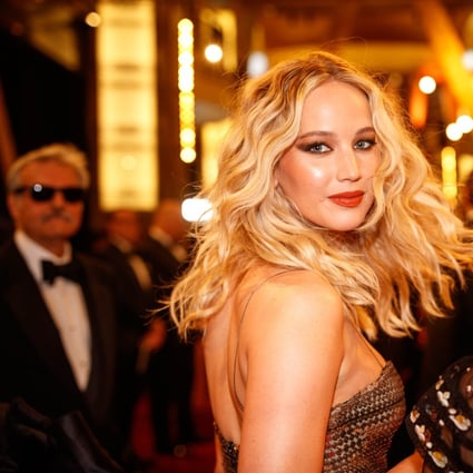 Jennifer Lawrence, seen attending the Academy Awards in Hollywood in March 2018, has always been thrifty. Photo: Getty Images/AFP