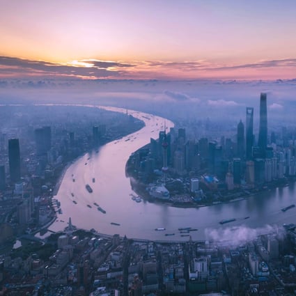 A morning view of the Lujiazui area in Pudong, Shanghai. On the bright side, China has had significant economic successes since 2010, albeit on soft issues like poverty alleviation and welfare support that do not make ready headlines. Photo: Xinhua