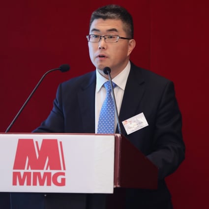 Chief executive officer of MMG, Geoffrey Gao Xiaoyu. Photo: Roy Issa
