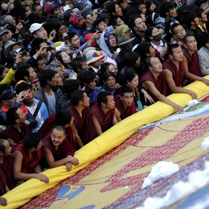 The mayor of Lhasa has revealed the extent of Beijing’s restrictions on religious activities in Tibet. Photo: Xinhua