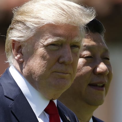 Chinese President Xi Jinping and US President Donald Trump are expected to come together for a summit in March or April, potentially to seal a trade deal. Both men are seen together in Palm Beach, Florida, in April 2017. Photo: AP