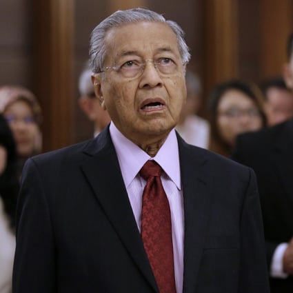 Anti-Singapore, moi? Mahathir Mohamad. Photo: AFP