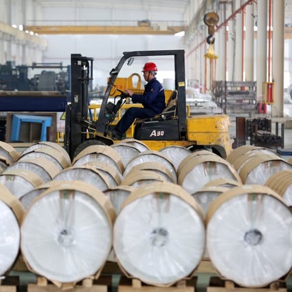 Factory prices in China are just a hair’s breadth away from deflationary territory. Photo: Reuters