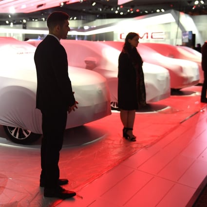GAC Motor’s area during the North American International Auto Show at the Cobo Center in Detroit, Michigan on January 13, 201. Photo: Agence France-Presse