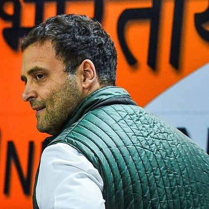 Indian National Congress Party president Rahul Gandhi. Photo: AFP