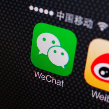 WeChat is Tencent’s ubiquitous Chinese super-app with over 1 billion users. Photo: Reuters