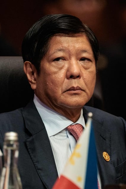 Philippines’ President Ferdinand Marcos Jnr Marcos dropped a holiday marking his father’s ouster, and is being criticised for covering up his family’s past. Photo: Pool/AFP