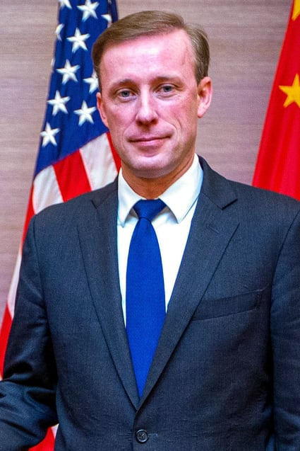 US National Security Advisor Jake Sullivan, right, is pictured with China’s Foreign Minister Wang Yi in Bangkok, Thailand, on January 26. Photo: Xinhua