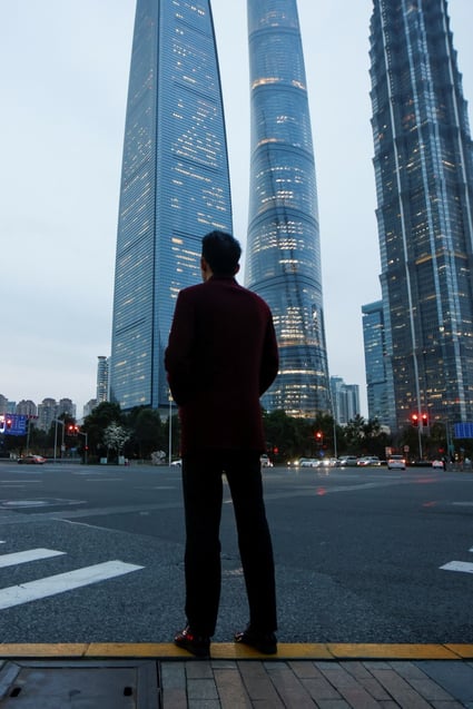 China’s ambitious plans for the future rest on technological innovation and scientific research. Pictured a crossroads in Lujiazui financial district in Pudong, Shanghai, on the day of the opening session of the National People‘s Congress (NPC) on Friday. Photo: Reuters