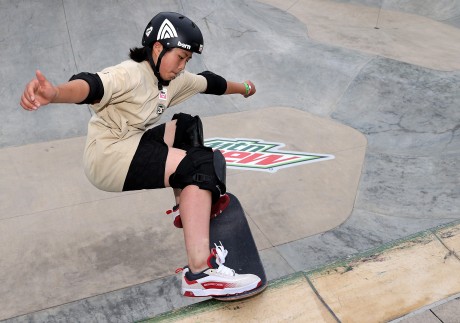 Japan’s Misugu Okamoto is one of the stars who will be competing in the Tokyo Olympics. Photo: AFP