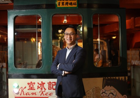Ray Chui hopes to represent the catering sector in the Legislative Council. Photo: Xiaomei Chen