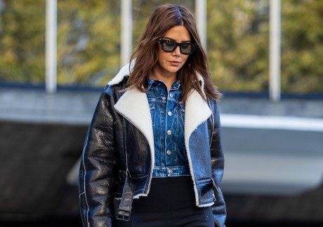 Christine Centenera, seen here at Paris Fashion Week in 2021, is one of the founders of Wardrobe.NYC, created to simplify the way people get dressed without forsaking style or quality. Photo: Getty Images