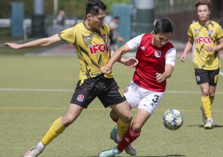 South China faced Eastern District as Hong Kong football returned. Photo: Xiaomei Chen