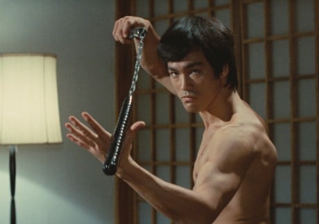 Bruce Lee in a still from Fist of Fury. Photo: Criterion Collection