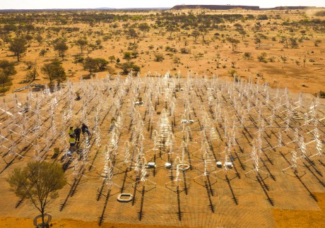 The Square Kilometre Array Observatory in Australia. Photo: Square Kilometre Array Observatory. 