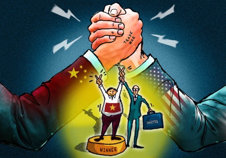 Many in Vietnam say the US-China trade war spawned the country’s biggest inflow of manufacturing from China. Illustration: Henry Wong