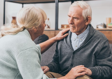Research suggests that people who have stayed married for a long time have a lower risk for dementia because they feel less lonely, are more likely to eat well and exercise more, and are more cognitively engaged. Photo: Shutterstock