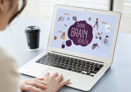 The new free “Think Brain Health Check-in” online tool from Alzheimer’s Research UK doesn’t test your memory but checks how well you’re looking after your brain and gives tips to help prevent dementia. Photo: Shutterstock