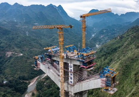 Some say the speed and scale of China’s infrastructure development means that it essentially crammed about 50-60 years worth of normal construction and investments in developed countries into about 30 years. Photo: Xinhua