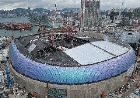 Kai Tak Sports Park is due to be completed by the end of 2024. Photo: May Tse