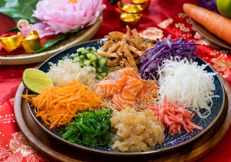 Yusheng is a newly popular Chinese dish for prosperity that doesn’t break the bank. It is part of a growing trend of “quiet luxury” in Chinese food that eschews ostentatious ingredients such as abalone and sea cucumber. Photo: Shutterstock