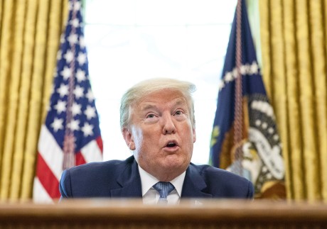 US President Donald Trump, the self-proclaimed “King of Debt”, understands that potential foreign buyers of US paper will feel happier paying up if they believe the US dollar will stay strong. Photo: The New York Times / Bloomberg