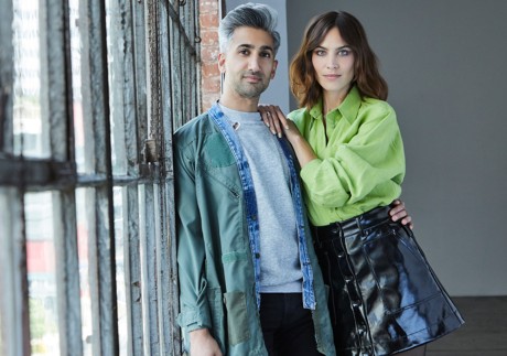 Tan France (left) and Alexa Chung host the Netflix catwalk competition Next in Fashion. Photo: Handout
