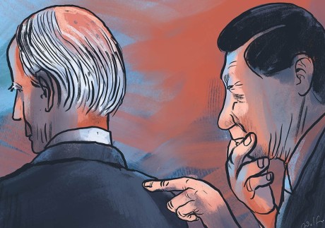 Beijing may test the new US leader. Illustration: SCMP