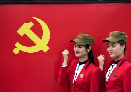 The Communist Party of China had almost 92 million members by the end of 2019. Photo: AFP