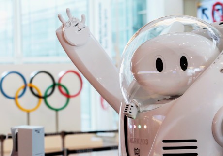 The Olympics is a chance for Japan to showcase cutting-edge robotics, automation and computing. Photo: Reuters