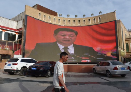 China passed its anti-sanctions law in June to better counter action from Washington, which has over the past year targeted Chinese officials and businesses over alleged mistreatment of Uygher minorities in Xinjiang. Photo: AFP