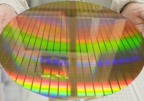 Silicon wafers at a semiconductor plant. China is looking to upgrade its semiconductor industry to global levels in a bid to become a hi-tech powerhouse commensurate with its economic might. Photo: Shutterstock