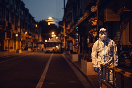 Companies in China are struggling to retain and hire foreign workers as zero-Covid policies keep many away. Photo: EPA-EFE