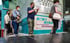People line up to receive the BioNTech jab at the community vaccination centre at Ap Lei Chau Sports Centre. Photo: K. Y. Cheng