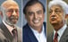 Billionaires Shiv Nadar, Mukesh Ambani and Azim Premji all gave a chunk of their wealth away in 2020. Photos: Shiv Nadar University, @newsparodyy/Twitter, AFP