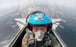 A PLA Navy pilot in a J-15 takes to the skies after leaving the deck of the aircraft carrier Liaoning. Photo: Handout
