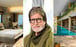 Amitabh Bachchan and his new sea-facing apartment, on the 31st floor of Parthenon, a building in Mumbai’s Four Bungalows area, constructed by prominent city-based luxury-apartment developer Raiaskaran. Photos: @amitabhbachchan, @raiaskaran/Instagram