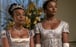 Adjoa Andoh and Simone Ashley in a still from Bridgerton, one of several TV shows fashion fans will love - for frills and thrills. Photo: Netflix
