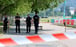French police secure the area after several children and an adult were injured in a knife attack in Annecy, in the French Alps. Photo: Reuters