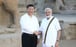 President Xi Jinping with Indian Prime Minister Narendra Modi in Chennai, India, on October 11, 2019. Photo: Xinhua/Zuma Press/TNS