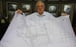 Hopewell Holdings chairman Gordon Wu shows a drawing of a section of the Shenzhen-Guangzhou highway. Photo: Dickson Lee