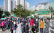 Hongkongers queue up for Covid-19 testing on Saturday. Photo: Winson Wong