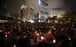 Crowds hold up their candles at the 2019 June 4th Candle Light Vigil, marking the 30th anniversary of the Tiananmen Square crackdown in 1989, in Victoria Park. Photo: James Wendlinger