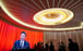 Chinese President Xi Jinping is shown on a screen during an event marking the 100th founding anniversary of the Communist Party of China at the Memorial of the First National Congress of the Communist Party of China in Shanghai on June 4, 2021. Photo: Reuters