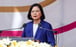 Tsai Ing-wen, Taiwan's president, speaks during the National Day celebration in Taipei, Taiwan, on Sunday. Photo: Bloomberg