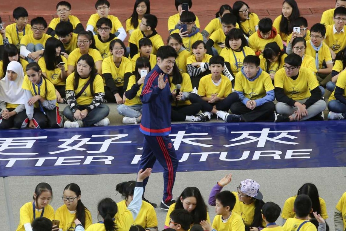 Asian football pioneer Park Ji-sung delights fans at Jockey Club 
