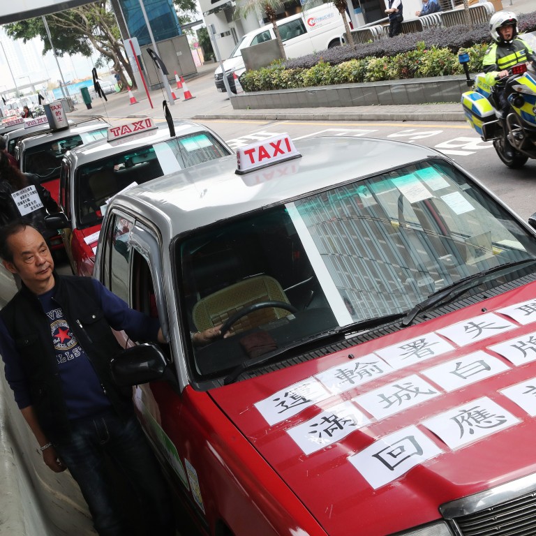 Taxi drivers plan anti-Uber march in Hong Kong, threatening 